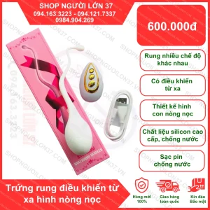 Trứng rung điều khiển từ xa hình nòng nọc