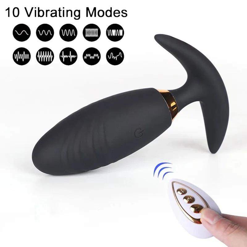Trứng rung điều khiển từ xa đầu tròn đuôi móc Vibrator 5