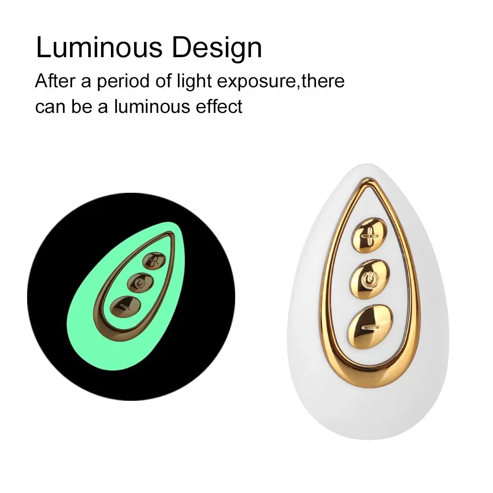 Trứng rung điều khiển từ xa đầu tròn đuôi móc Vibrator 9