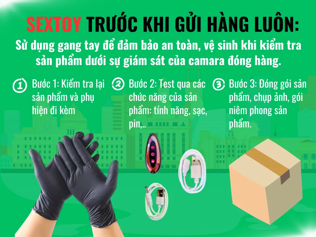 Quy Trình Kiểm Tra Sản Phẩm Trước Khi Gửi Hàng