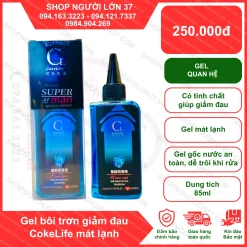 Gel Bôi Trơn Giảm Đau Cokelife Mát Lạnh 85ml