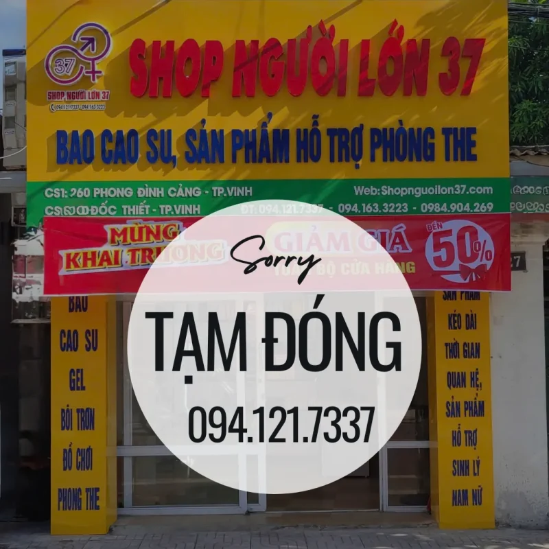 Shop Người Lớn 37 - 21 Đốc Thiết - Vinh - Nghệ An Shop Người Lớn 37 - 21 Đốc Thiết - Vinh - Nghệ An