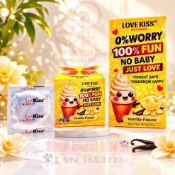 Hương vanilla ngọt ngào giúp tăng sự hấp dẫn khi sử dụng