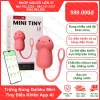 Trứng Rung Galaku Mini Tiny Điều Khiển App AI – 10 Chế Độ Rung