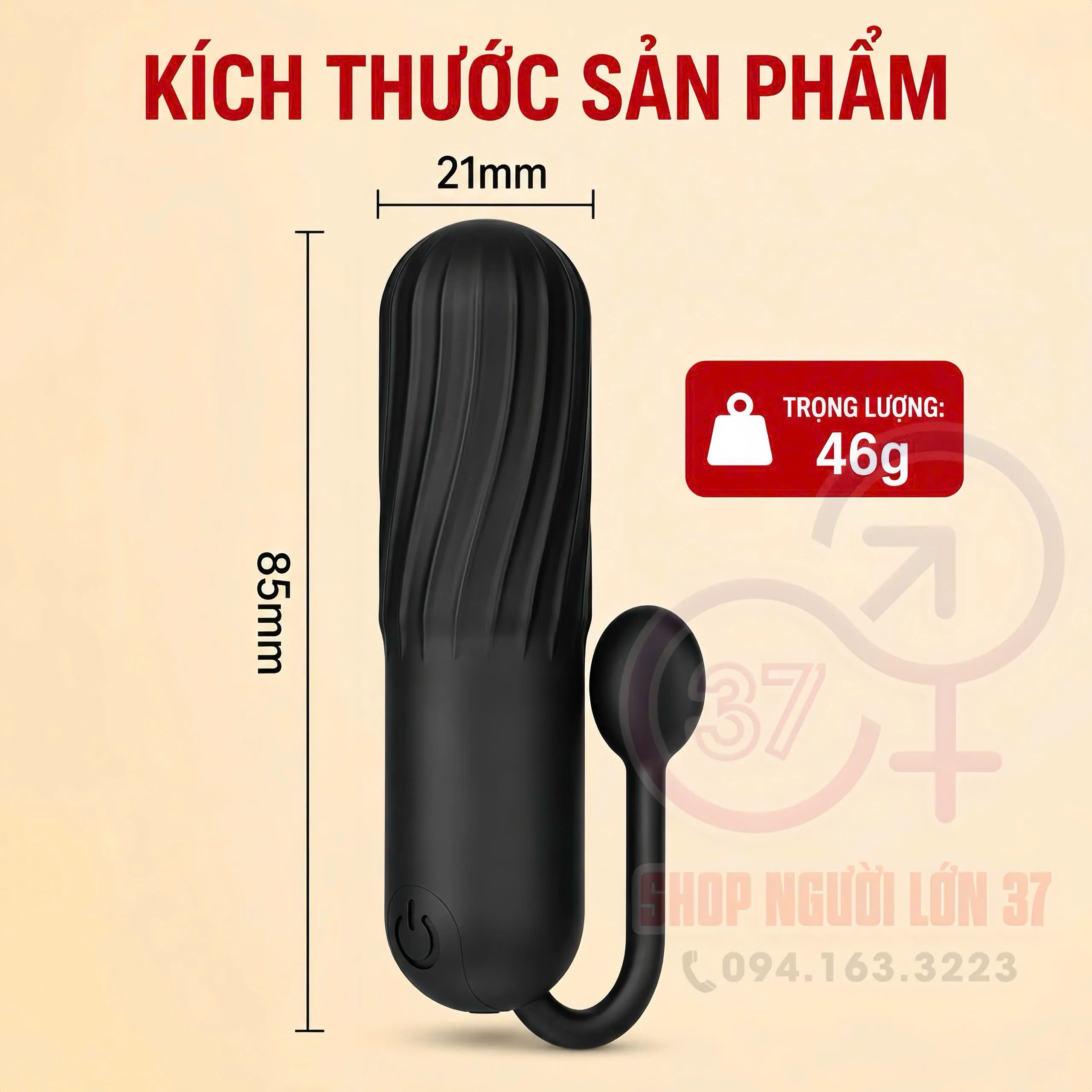Trứng Rung Mini YEAIN 10 Chế Độ Rung 3 Trứng Rung Mini YEAIN 10 Chế Độ Rung