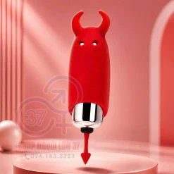 Trứng Rung XYZ Pocket Vibe Hình Quỷ Màu Đỏ