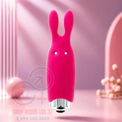 Trứng Rung XYZ Pocket Vibe Hình Thỏ Màu Hồng