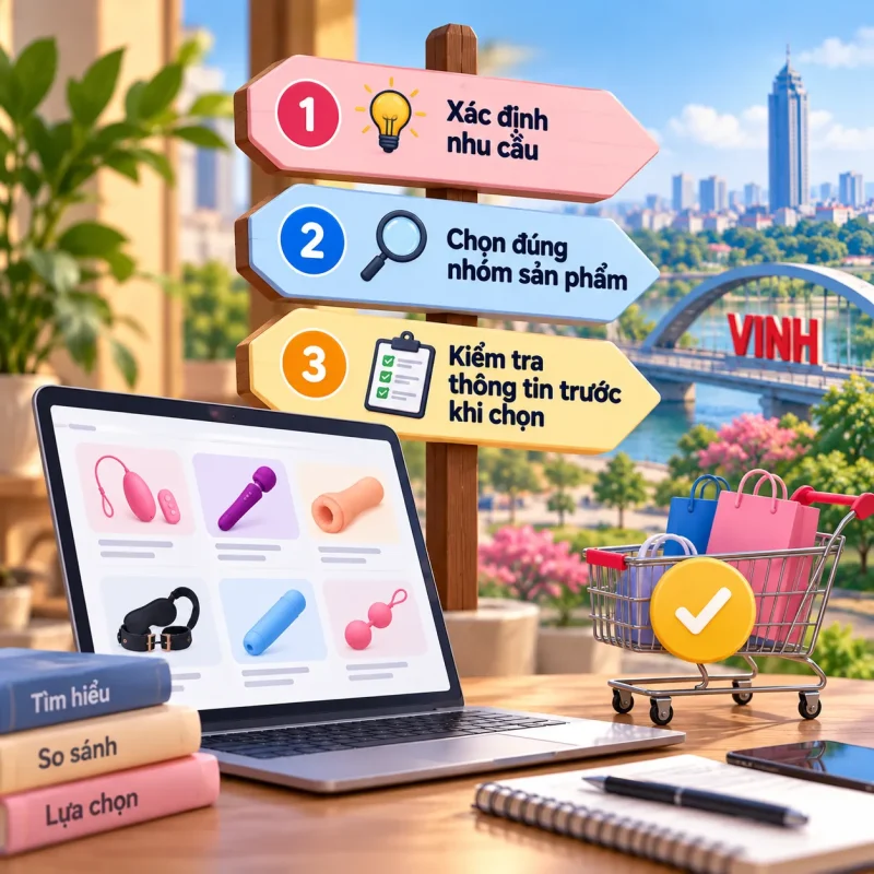 3 Bước để chọn mua sextoy cho người mới mua lần đầu