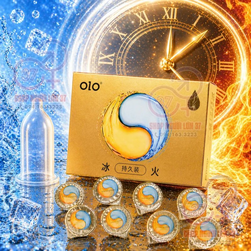Bao Cao Su Olo 001mm Băng Hỏa