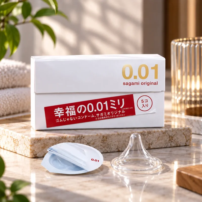Bao cao su sagami siêu mỏng 0.01mm