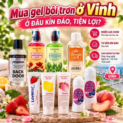 Gel bôi trơn Vinh - Shop Người Lớn 37
