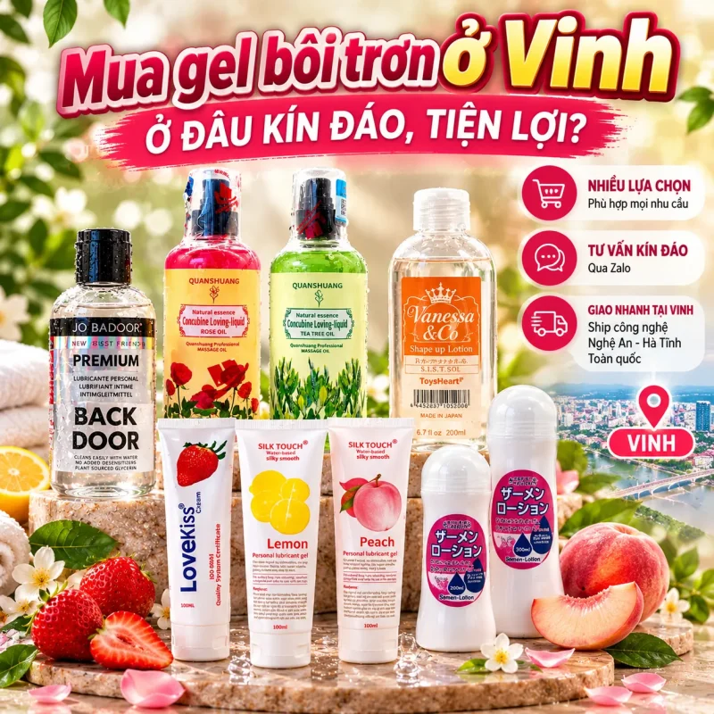 Gel bôi trơn Vinh - Shop Người Lớn 37