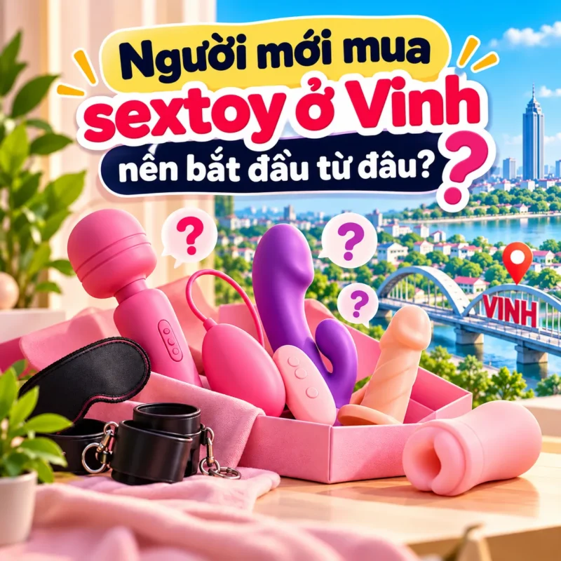Hướng dẫn mua đồ chơi người lớn ở Vinh