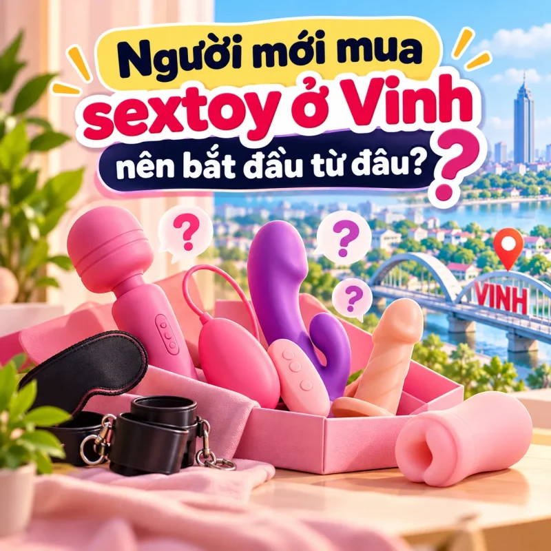 Người mới mua sextoy ở Vinh nên bắt đầu từ đâu