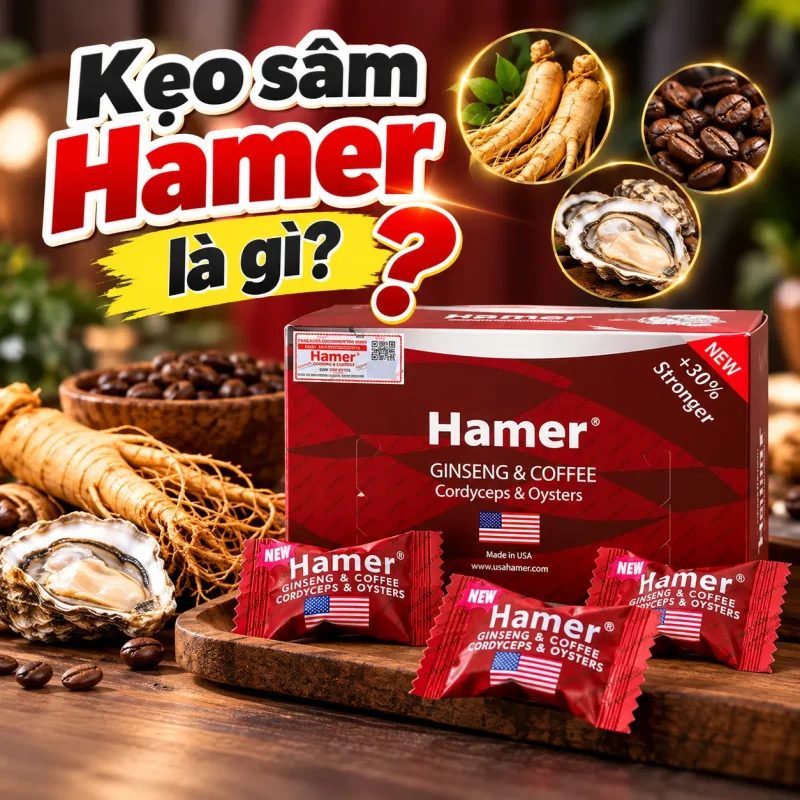 Kẹo sâm Hamer